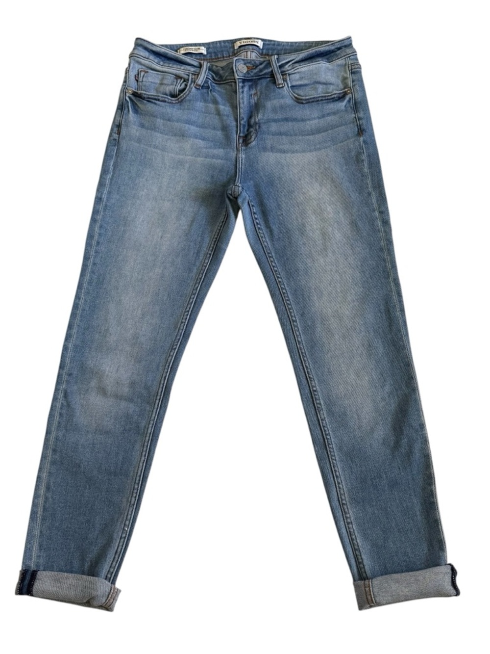 Vigoss Thompson Tomboy Mid Rise Light Wash Skinny Jeans Women’s Size 29